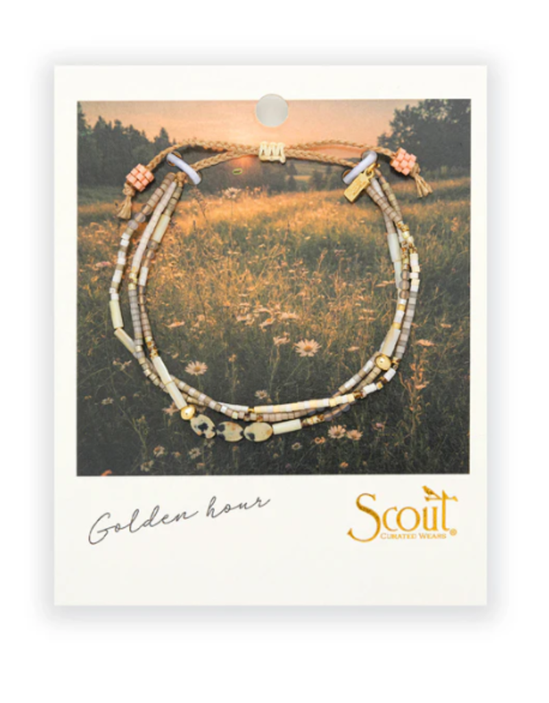 SCOUT MIXED MEDIA BRACELET