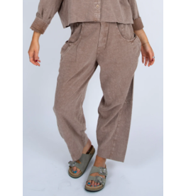 RD STYLE AMALFI PULL ON BARREL PANTS
