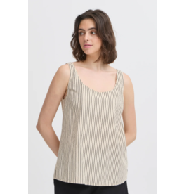 MADDIE TANK WHISPER WHITE - LINEN/COTTON