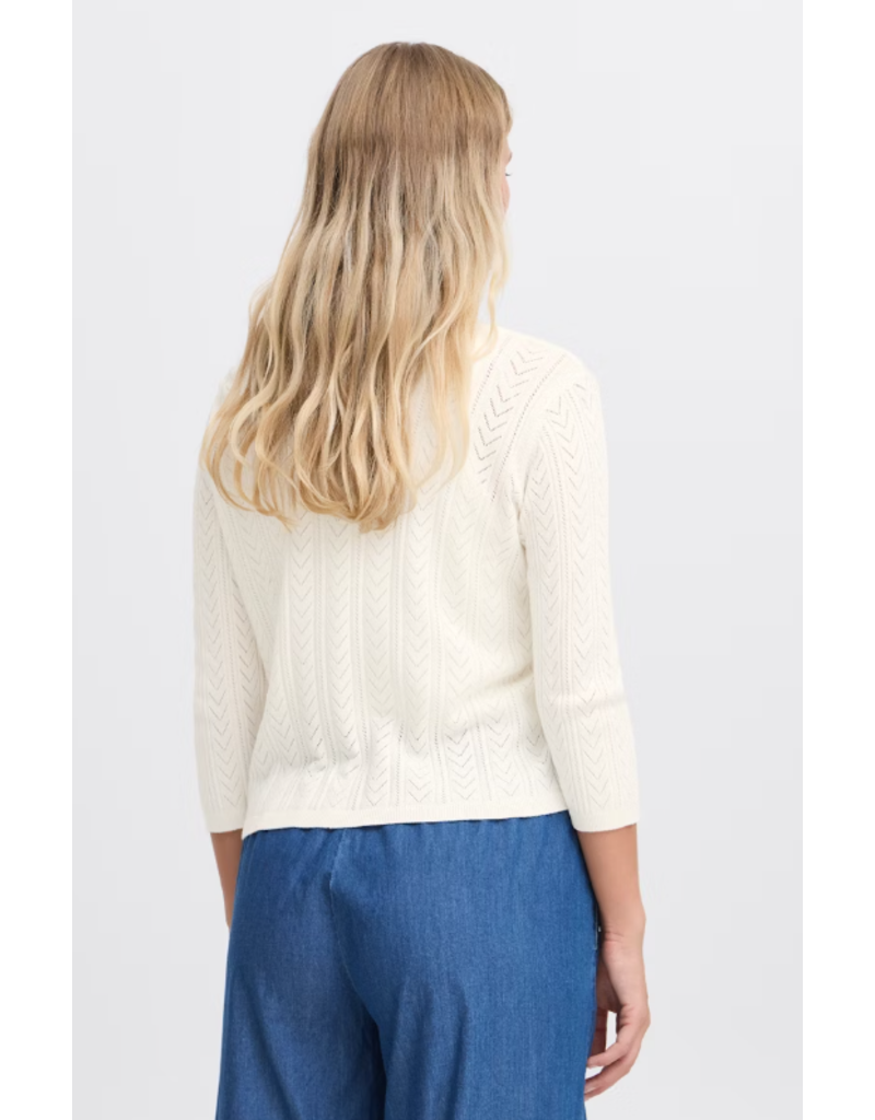 LORA CARDIGAN WHISPER WHITE