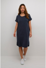 CULTURE KASJSA T-SHIRT DRESS SALUTE NAVY