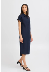 MALLIA  DRESS - LINEN BLEND