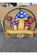 MUSHROOM METAL WALL ART