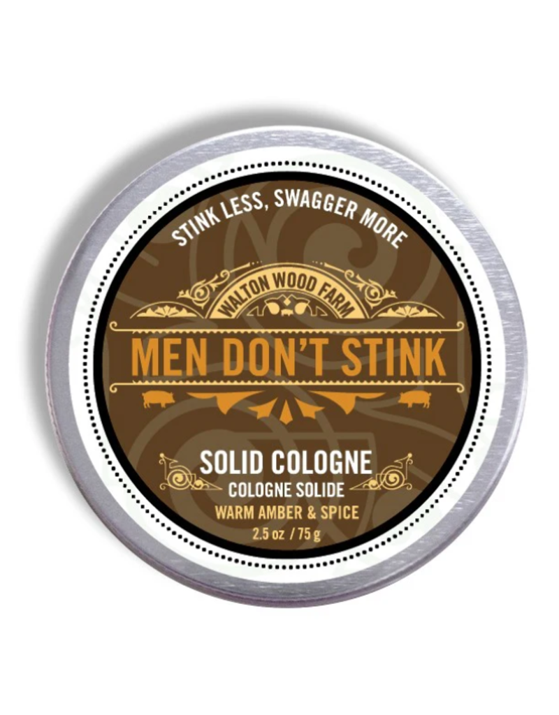 SOLID COLOGNE - 2.5 oz - WARM AMBER SPICE