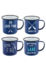 KOPPERS ENAMEL LAKE MUGS