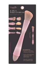 4 IN 1 MAKE UP BRUSH SET  BLACK
