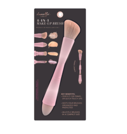 4 IN 1 MAKE UP BRUSH SET  BLACK