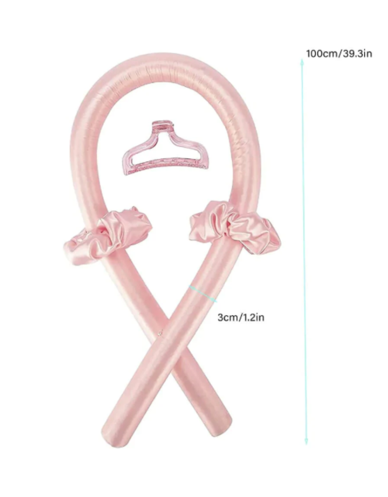 4PC HEATLESS CURLING SET - BLUE & PINK PASTEL