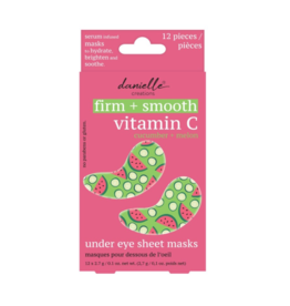 DANIELLE UNDER EYE MASK - CUCUMBER/MELON -12PC
