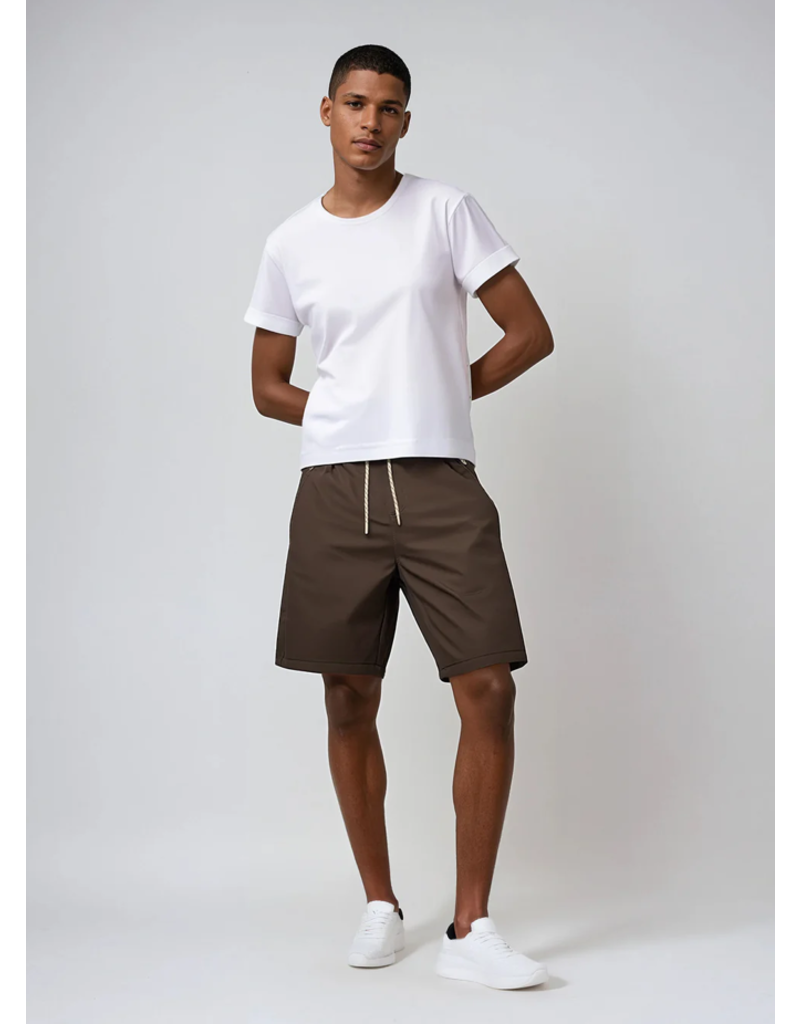 MENS SUPER FLEX PULL ON SHORT 9" INSEAM