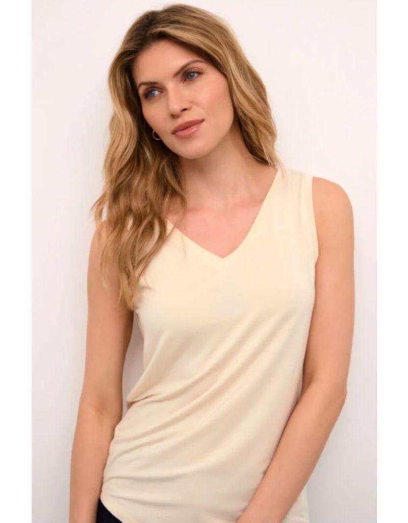 CULTURE POPPY TANK TOP V-NECK