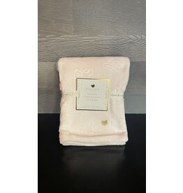 PICCOLO EMBOSSED PLUSH BLANKET - 30 X 40
