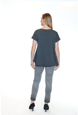 FLARED COTTON TEE