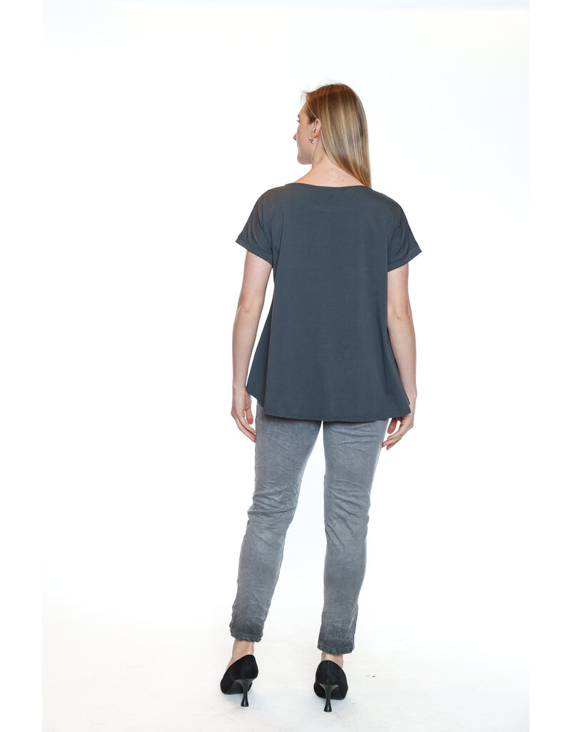 FLARED COTTON TEE