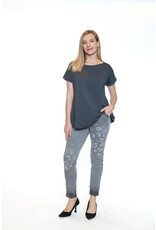 FLARED COTTON TEE