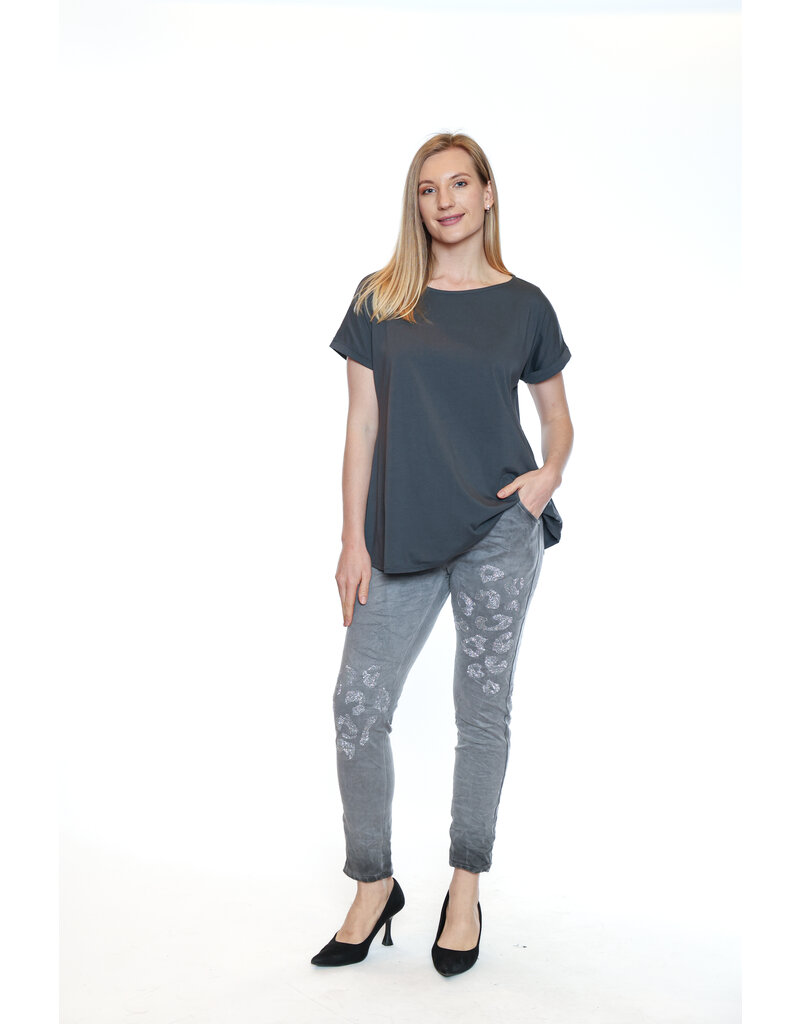 FLARED COTTON TEE