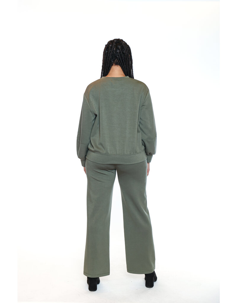 SCUBA CREWNECK SWEATSHIRT OLIVE