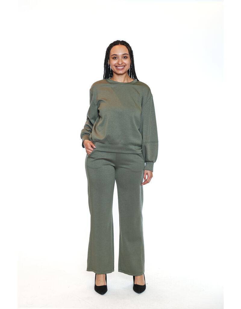 SCUBA CREWNECK SWEATSHIRT OLIVE