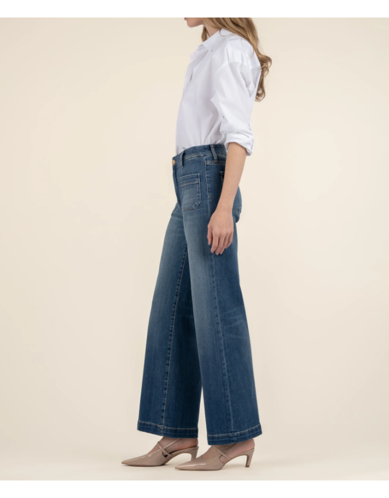 KUT MEG HIGH RISE PATCH POCKET JEAN