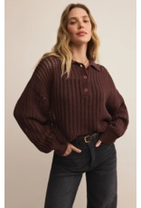 Z SUPPLY LOOKING GLASS POLO SWEATER