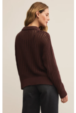 Z SUPPLY LOOKING GLASS POLO SWEATER