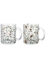 WOODLAND GLASS MUG - 11OZ