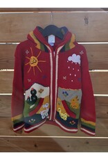 MODE SABI B KIDS ZIP UP SWEATERS