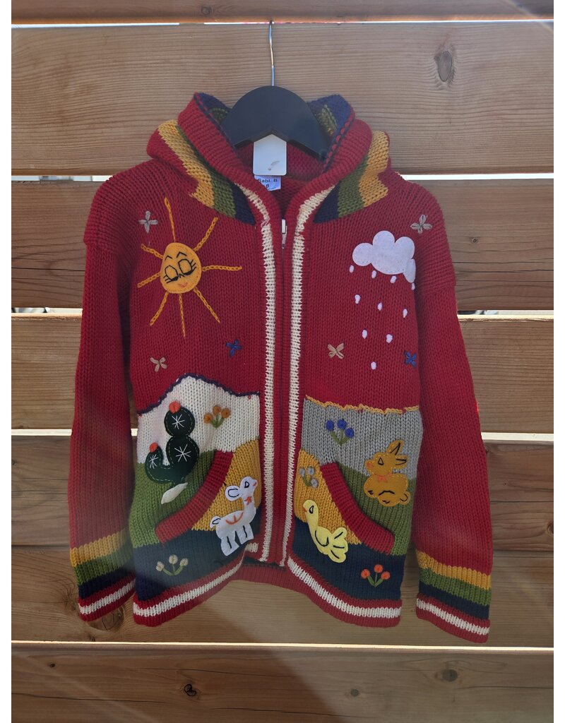 MODE SABI B KIDS ZIP UP SWEATERS