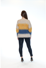 CONFETTI MUSTARD STRIPE SWEATER