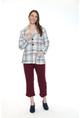 BOUCLE PLAID JACKET PASTEL