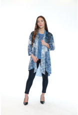 2 PCE PRINTED CAMI/CARDI SET