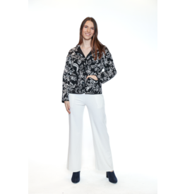 QUILTED PRINT JACKET