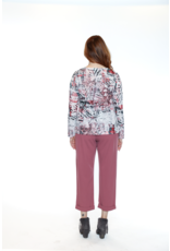 LONG SLV TOP WITH LACE DETAIL