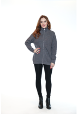 DOUBLE ZIPPER KNIT SWEATER