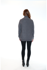 DOUBLE ZIPPER KNIT SWEATER