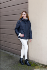 REVERSIBLE HOODED PUFFER JACKET