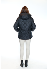 REVERSIBLE HOODED PUFFER JACKET