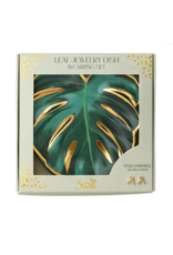 SCOUT JEWELRY DISH & STUD EARRING SET