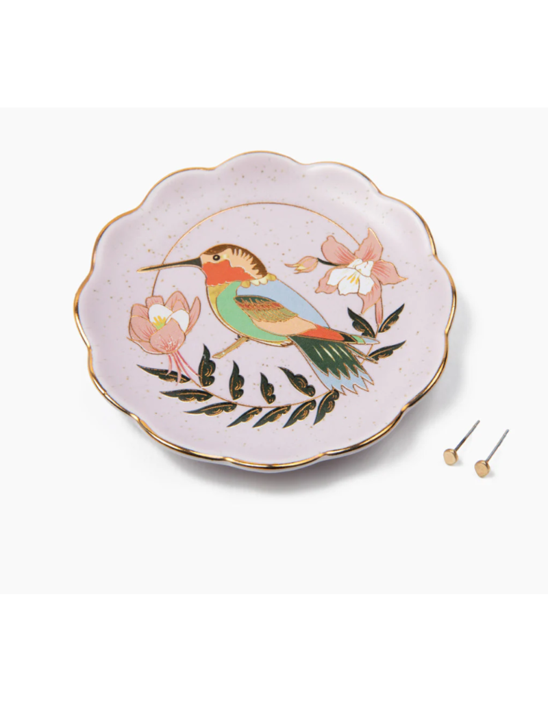 SCOUT JEWELRY DISH & STUD EARRING SET