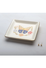 SCOUT JEWELRY DISH & STUD EARRING SET