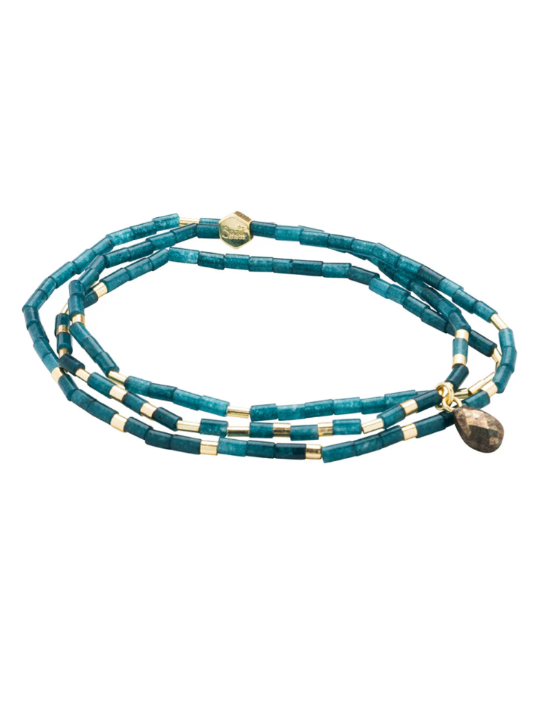 SCOUT TEARDROP STONE BRACELET/NECKLACE