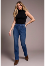 TRIBAL SOPHIA PULL ON JEANS STRAIGHT LEG DARK NIGHT