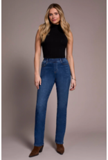 TRIBAL SOPHIA PULL ON JEANS STRAIGHT LEG DARK NIGHT