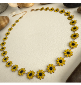 PIKA & BEAR BROWN EYED SUSAN FLOWER CHAIN