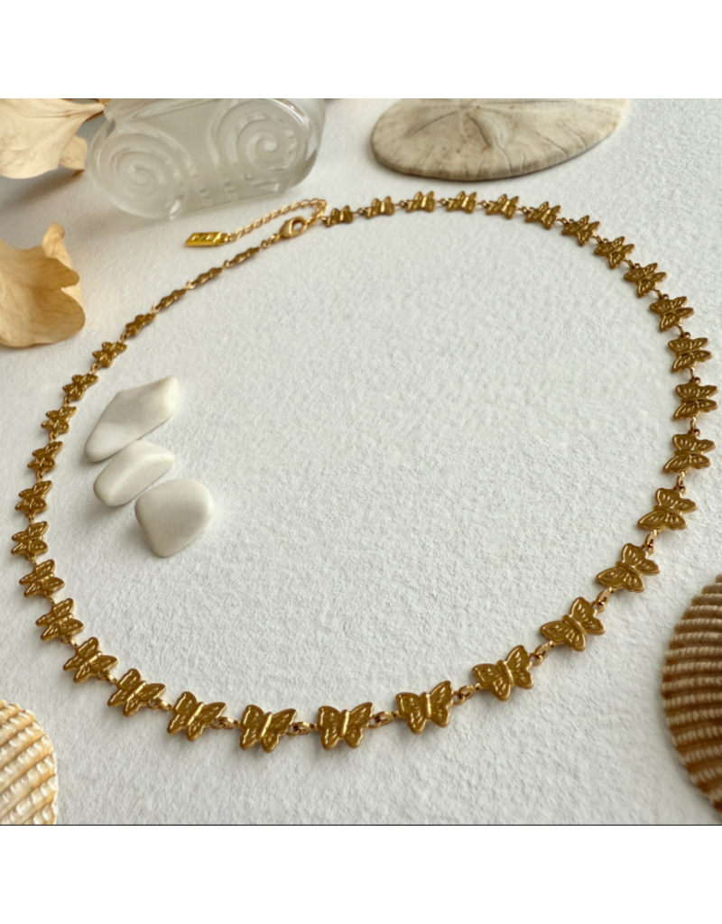 PIKA & BEAR YUMI BUTTERFLY CHAIN GOLD