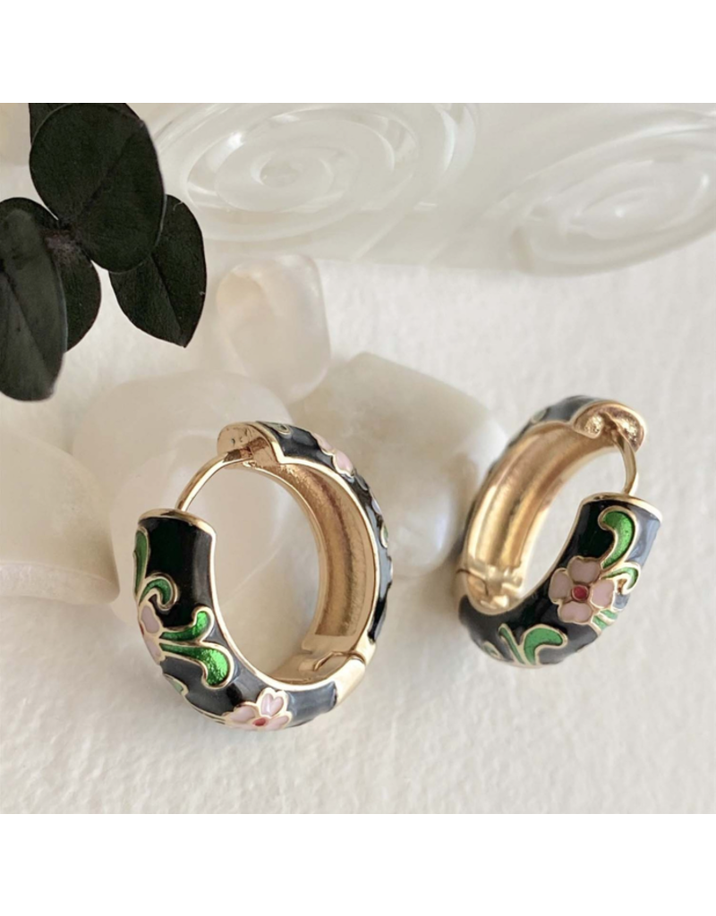 PIKA & BEAR ALFONSE VINTAGE HOOP EARRINGS