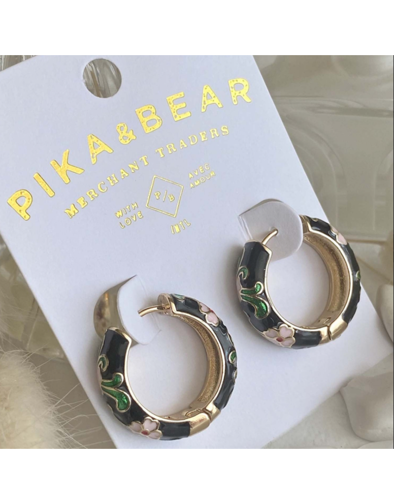 PIKA & BEAR ALFONSE VINTAGE HOOP EARRINGS