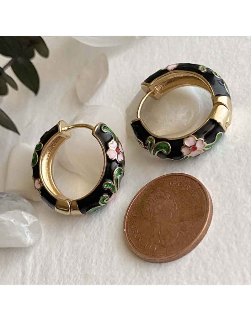 PIKA & BEAR ALFONSE VINTAGE HOOP EARRINGS