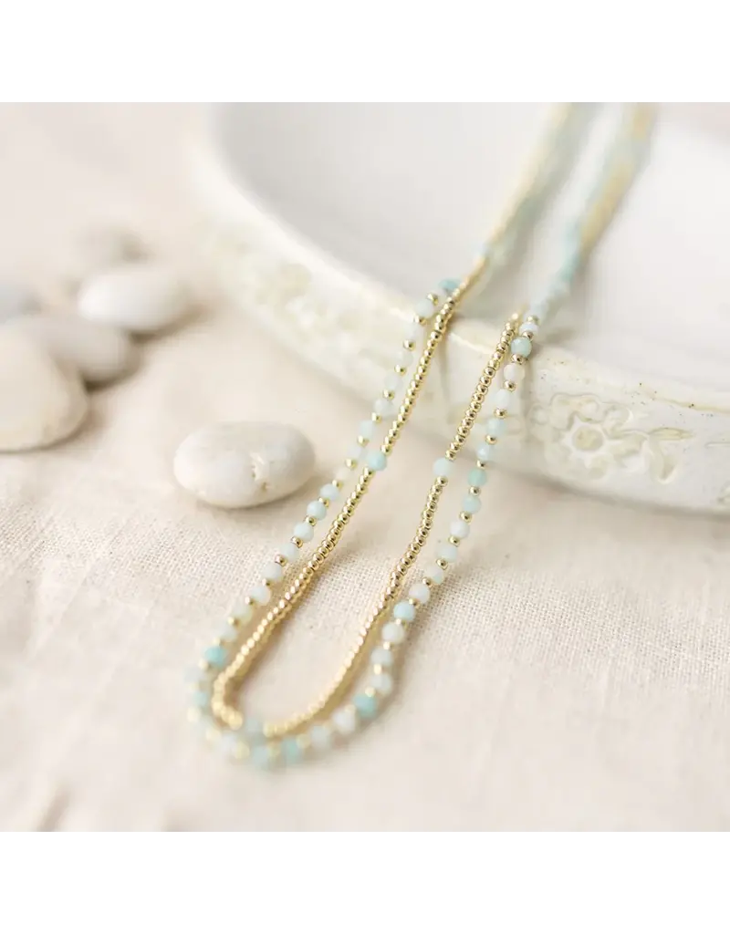 GLEE ALWAYS NECKLACE - AMAZONITE