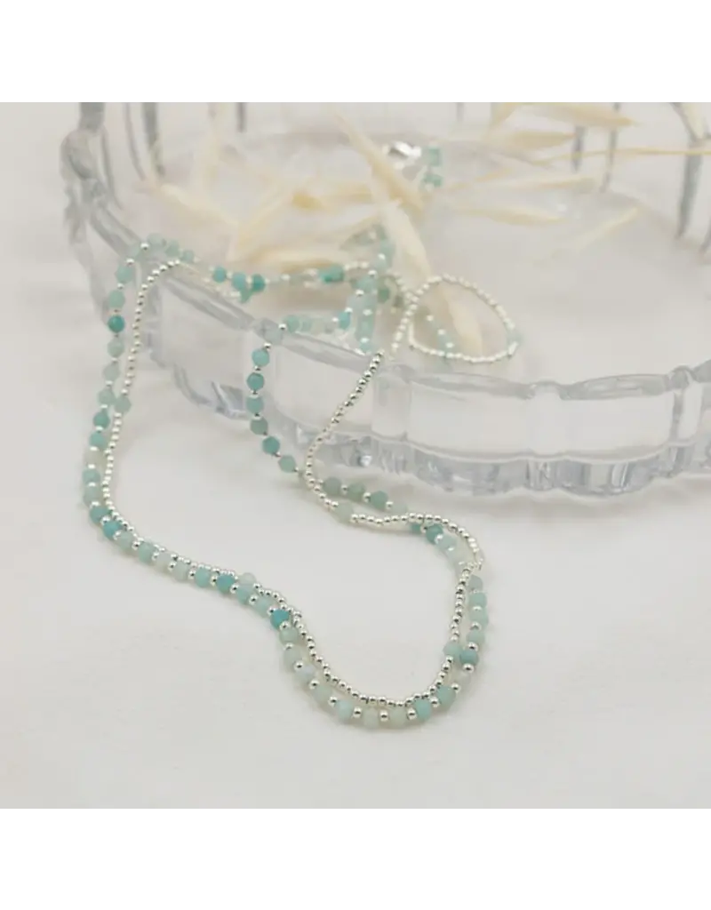 GLEE ALWAYS NECKLACE - AMAZONITE